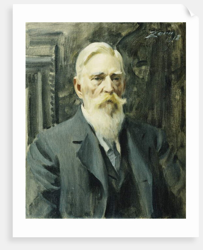 Portrait of Carl Axel Soderlund, 1918 by Anders Leonard Zorn