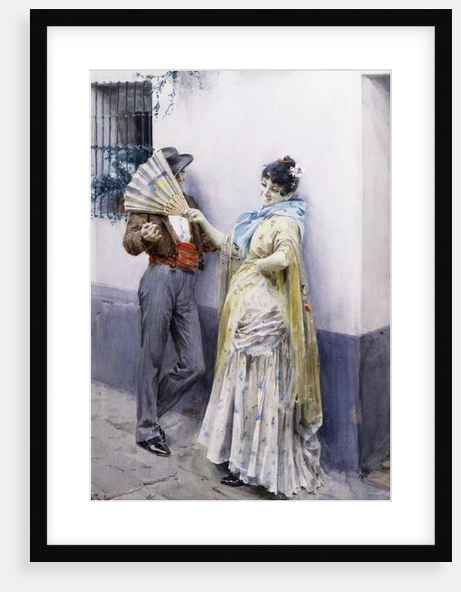 Flirtation, 1885 by Anders Leonard Zorn