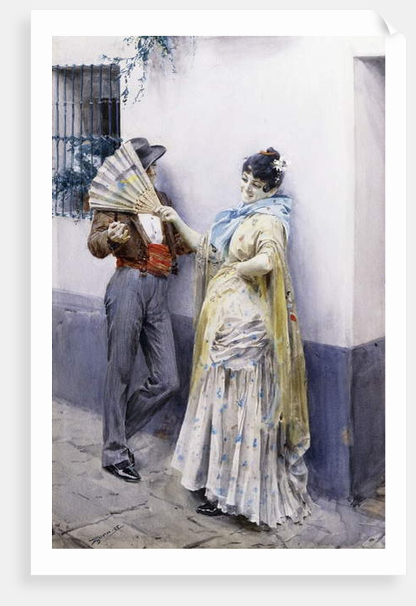 Flirtation, 1885 by Anders Leonard Zorn