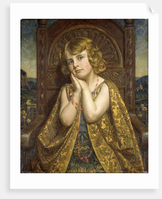 The Lonely Princess, 1921 by Bernard Munns
