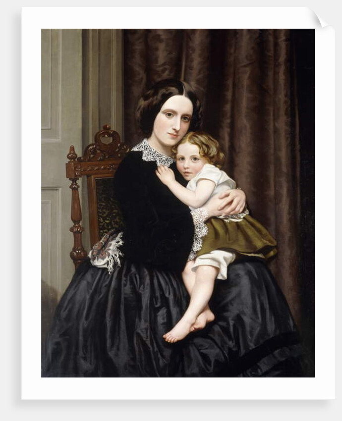 A Mother and her Child by Robert Scott Tait
