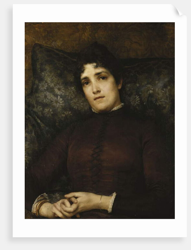 Portrait of Mrs. Frank D. Millet, 1886 by Lawrence Alma-Tadema