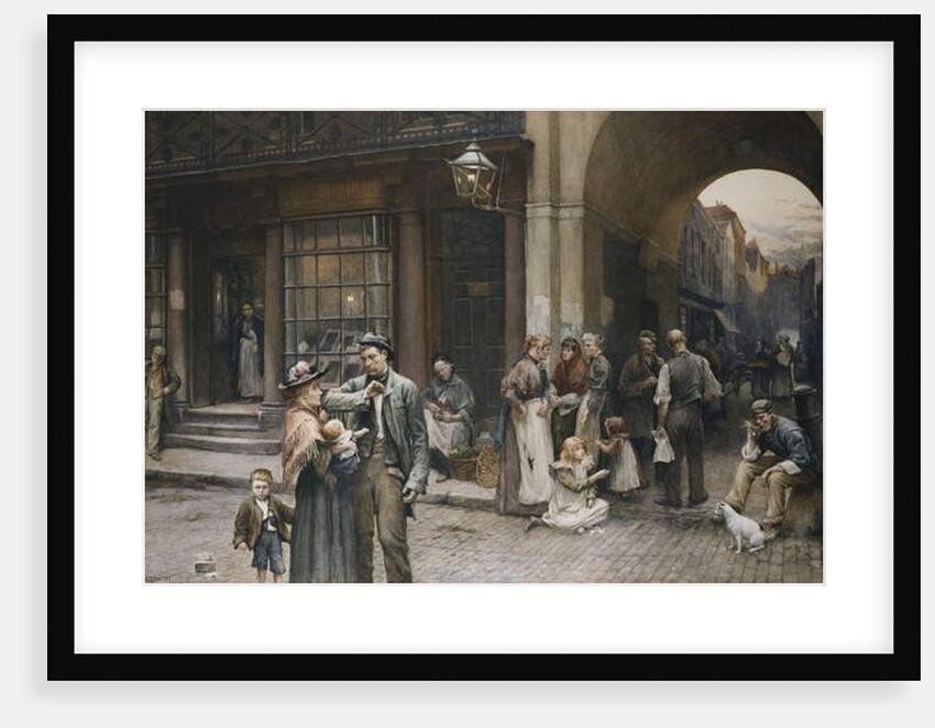 Saturday Night, 1898 by William Permeanus Cornish