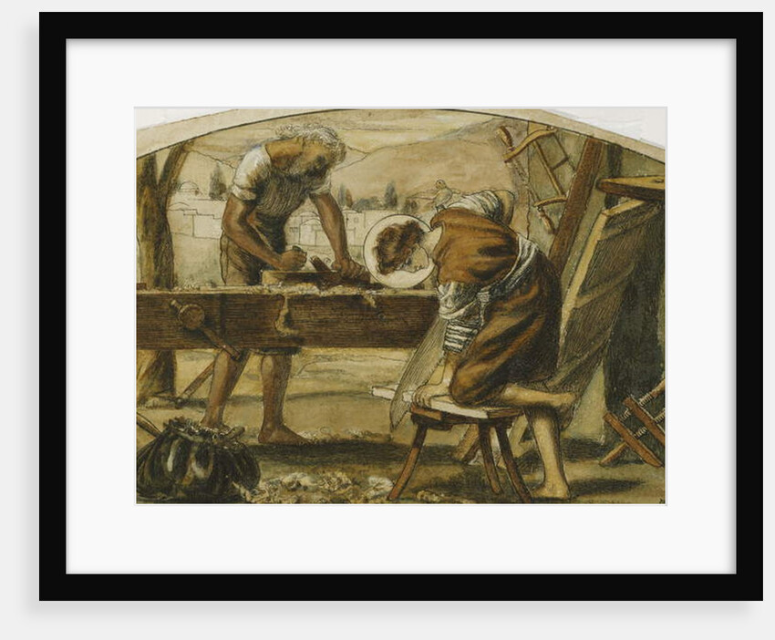 The Carpenter by Arthur Hughes