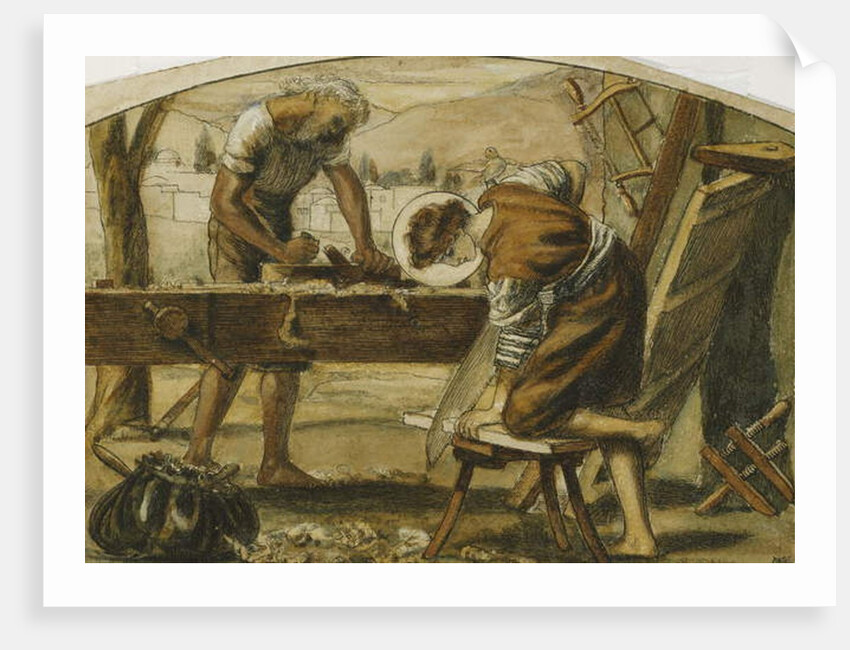 The Carpenter by Arthur Hughes