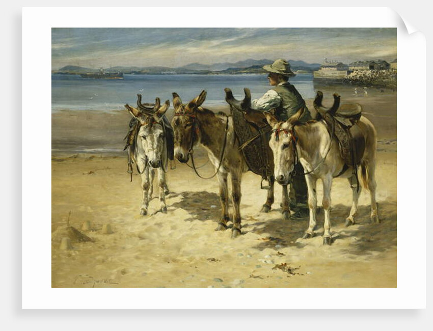 On the Sands, Morecombe by William Woodhouse