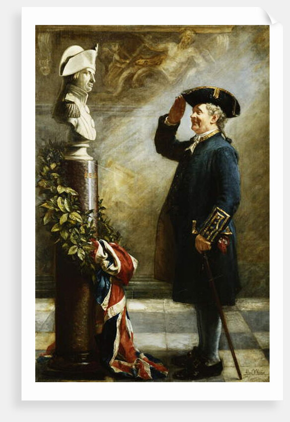 Saluting the Admiral by Albert William Holden