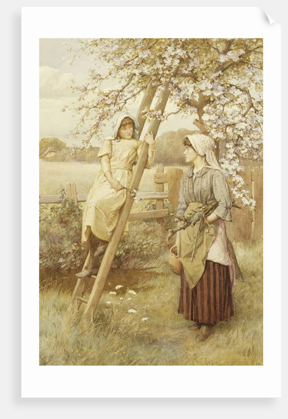 A Bit of Gossip, 1903 by Charles Edward Wilson