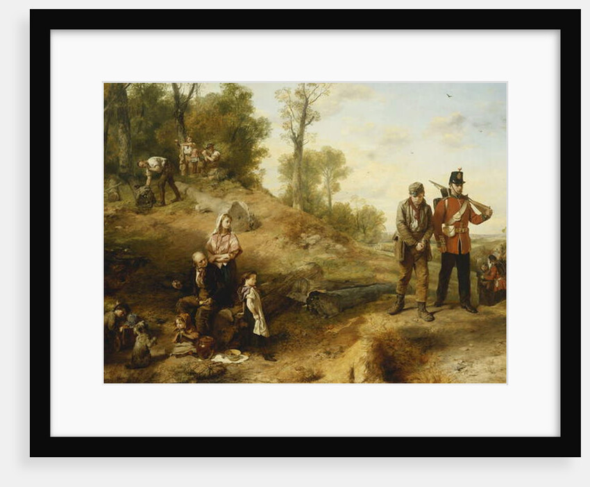 Working and Shirking- 'England Expects Every Man Will Do His Duty'., 1864 by Marcus Stone