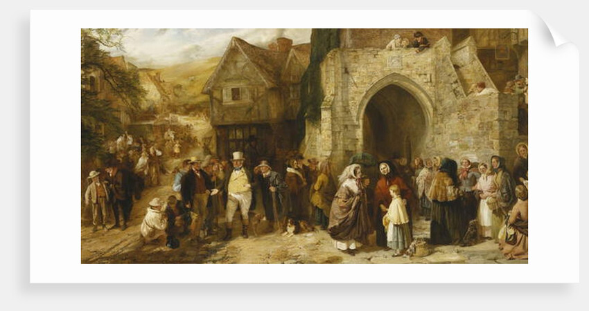 The Statute Fair, 1859 by George Bernard O'Neill