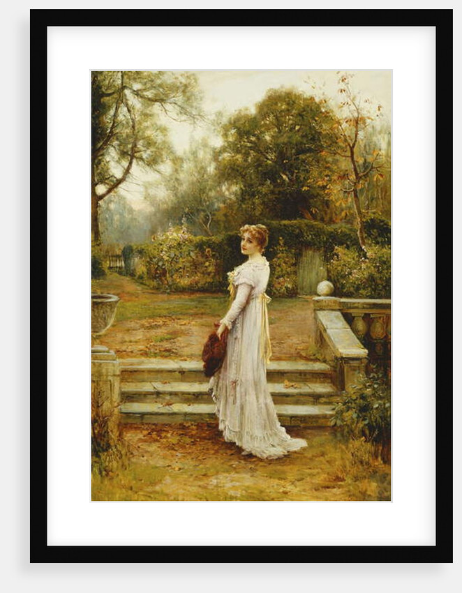A Stroll in the Garden by Ernest Walbourn