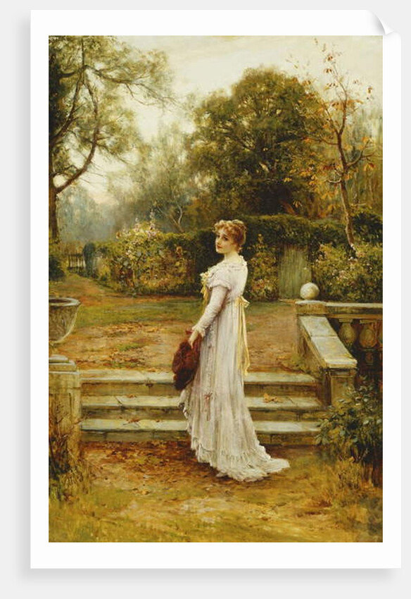 A Stroll in the Garden by Ernest Walbourn