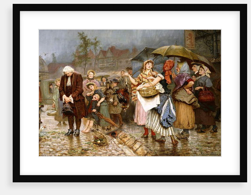 Dr. Johnson's Penance, 1880 by Adrian Scott Stokes