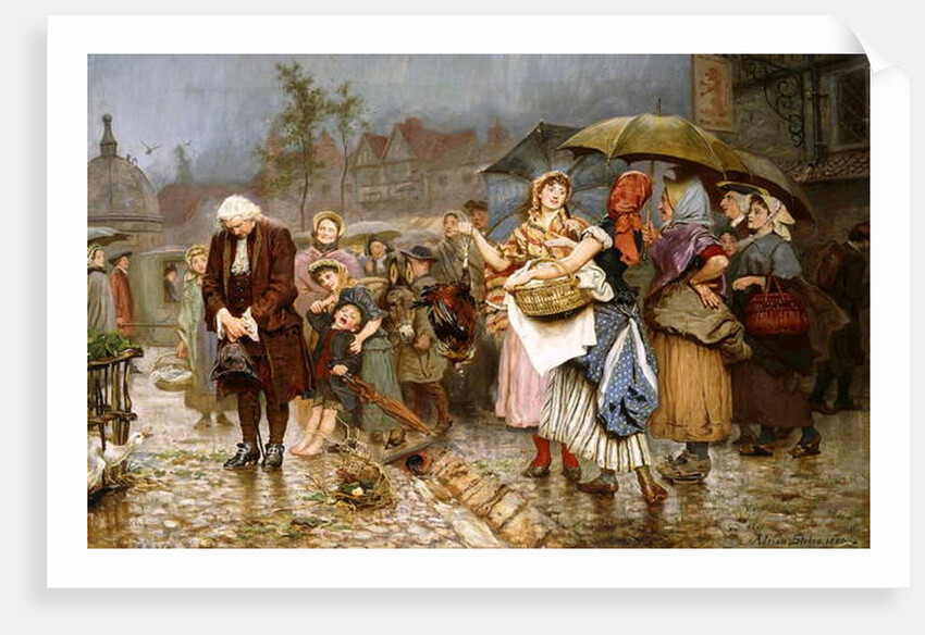 Dr. Johnson's Penance, 1880 by Adrian Scott Stokes