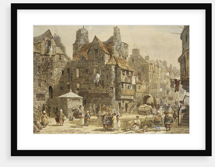 John Knox's House, Edinburgh by Louise Ingram Rayner