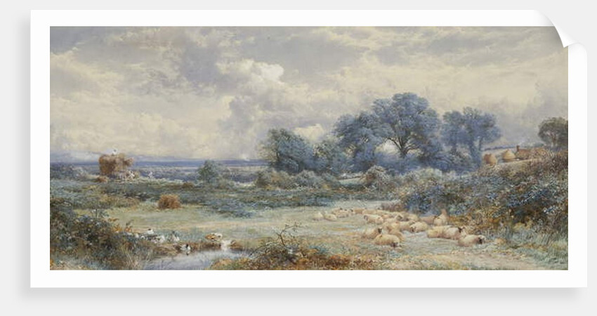 A View on Holmwood Common, Surrey by Myles Birket Foster