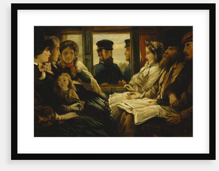 Travelling Present 1860 'Tickets Please', 1861 by Thomas Musgrave Joy