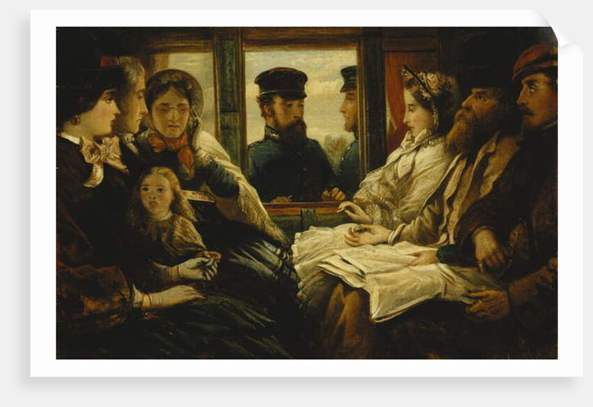 Travelling Present 1860 'Tickets Please', 1861 by Thomas Musgrave Joy