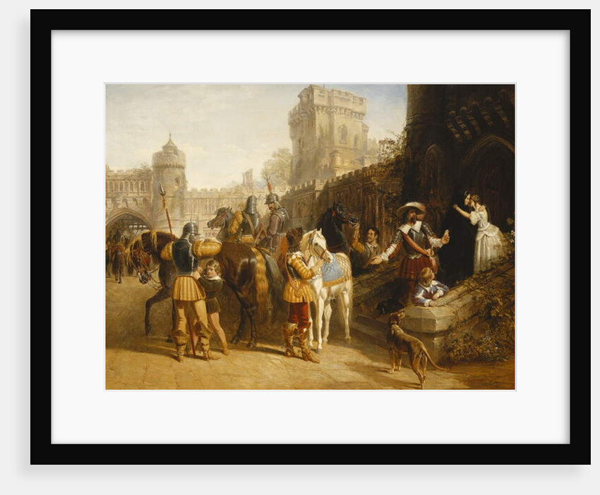 The Countess of Derby's Departure from Martindale Castle, 1842 by John Frederick Herring Snr