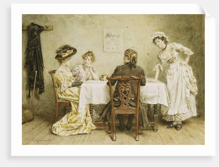 Travellers by George Goodwin Kilburne