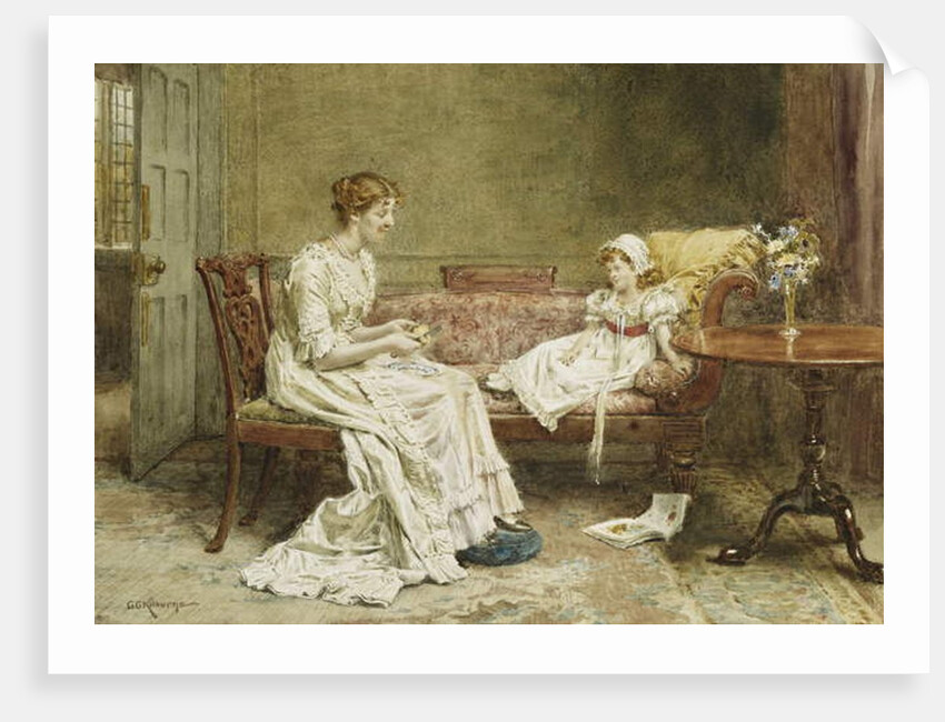 Malade Imaginaire by George Goodwin Kilburne