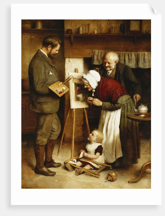 The Very Image, 1884 by Joseph Clark