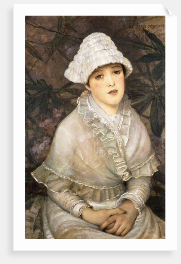 My Wee White Rose, 1882 by John Atkinson Grimshaw