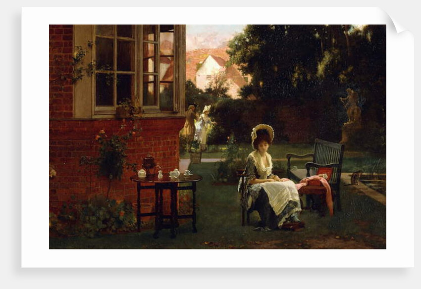 In the Shade, 1879 by Marcus Stone