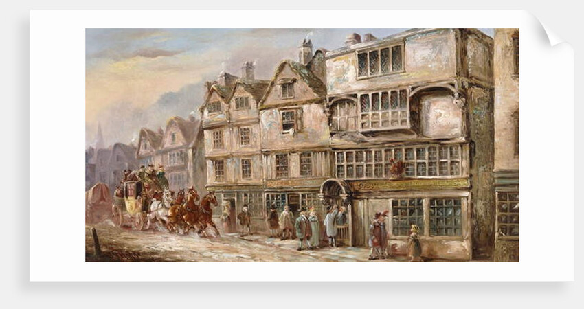 The Cock Tavern, Bishopsgate Street, London by J.C. Maggs
