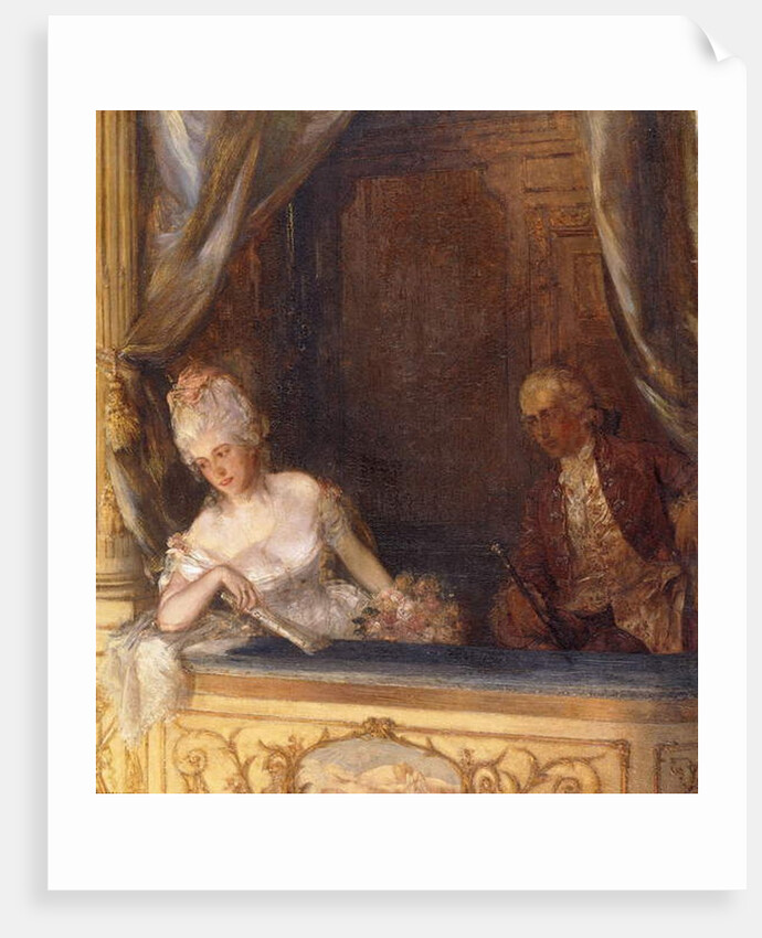 A Box at Old Drury Lane, 1901 by Talbot Hughes