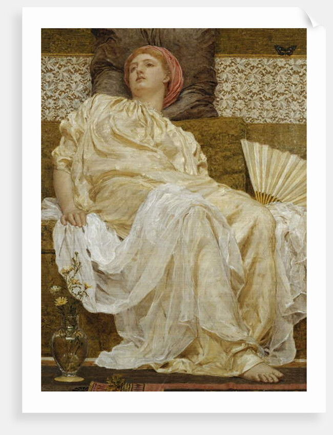 Yellow Marguerites, 1881 by Albert Joseph Moore