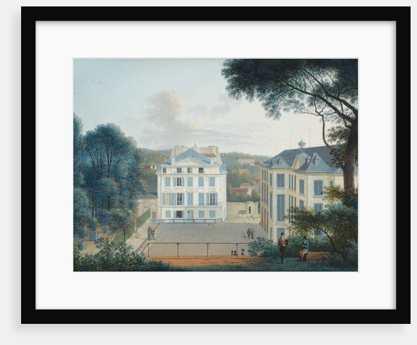 Maison de Buffon in the Jardin des Plantes, Paris by Joseph August Knip