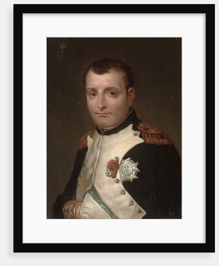 Detail of Napoleon in his study in the Tuileries Palace by Jacques Louis (after) David