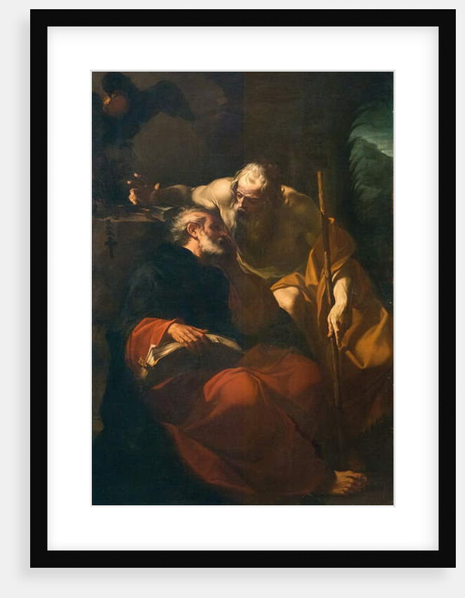 St. Benedict and a Hermit by Domenico Maria Viani