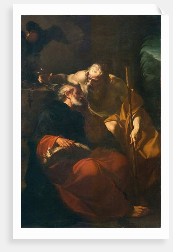 St. Benedict and a Hermit by Domenico Maria Viani