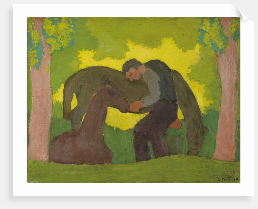Man with Two Horses, 1890 by Edouard Vuillard