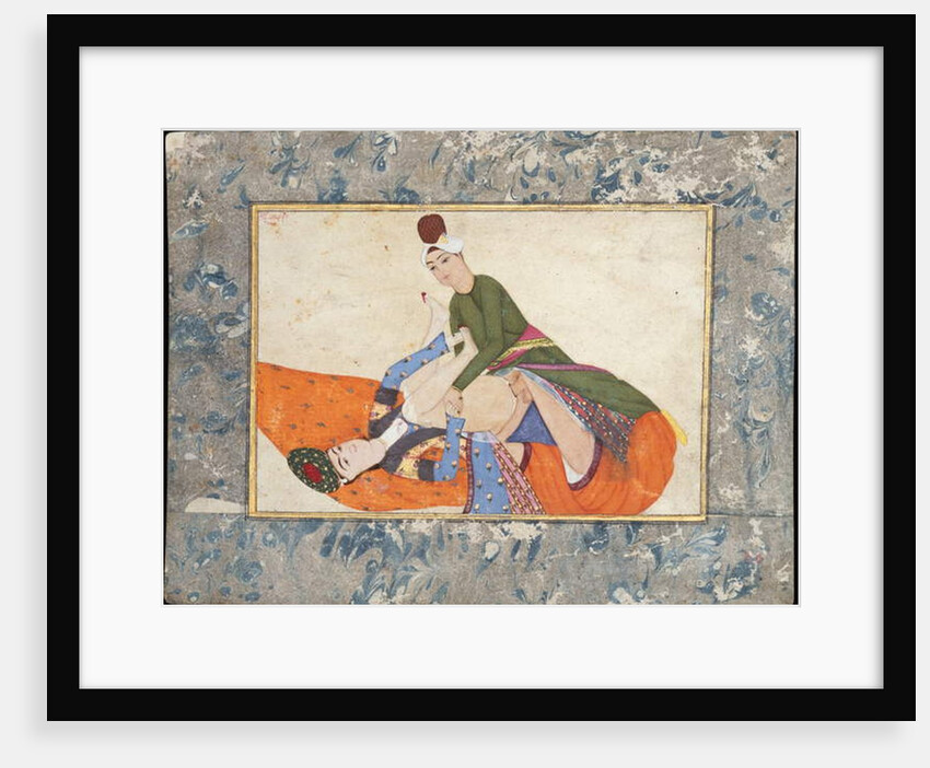 Erotic scene, 1744-45 by Abdullah Bukhari