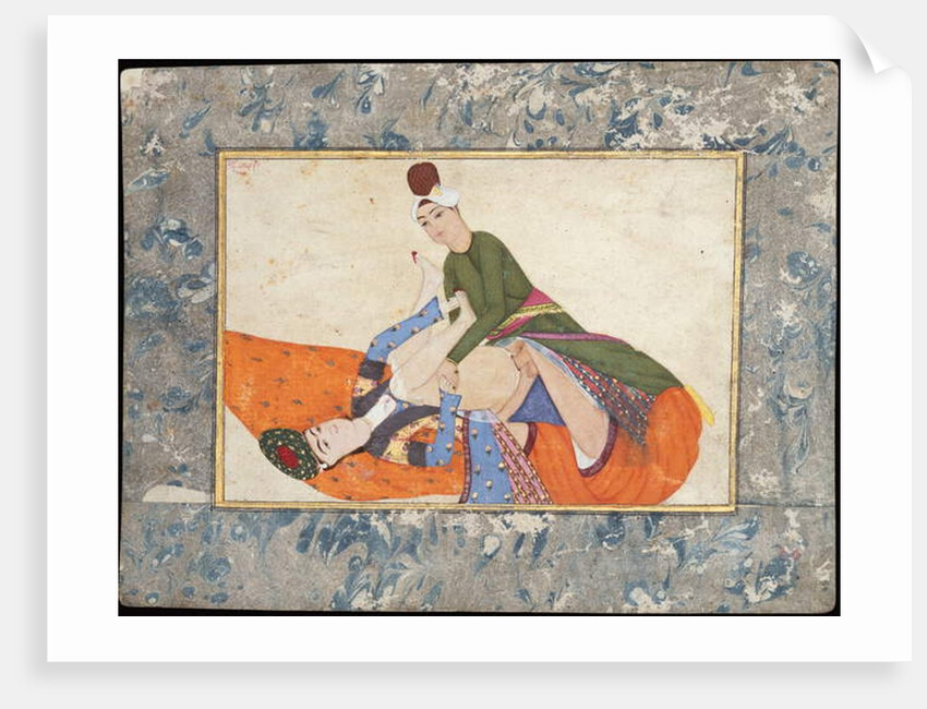 Erotic scene, 1744-45 by Abdullah Bukhari