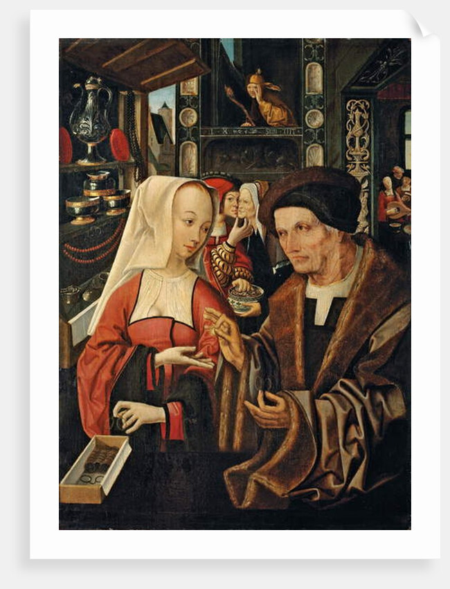 The Ill-matched Lovers by Jacob Cornelisz van Oostsanen