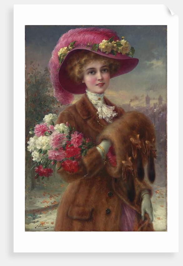 Winter Beauty, 1910 by Emile Vernon