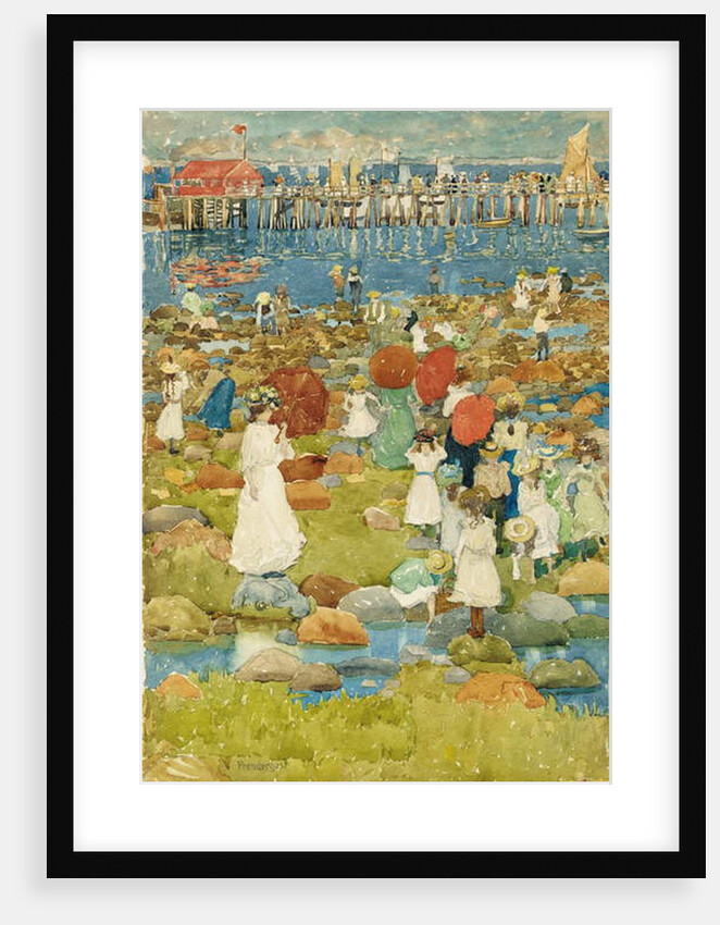 Stony Beach by Maurice Brazil Prendergast