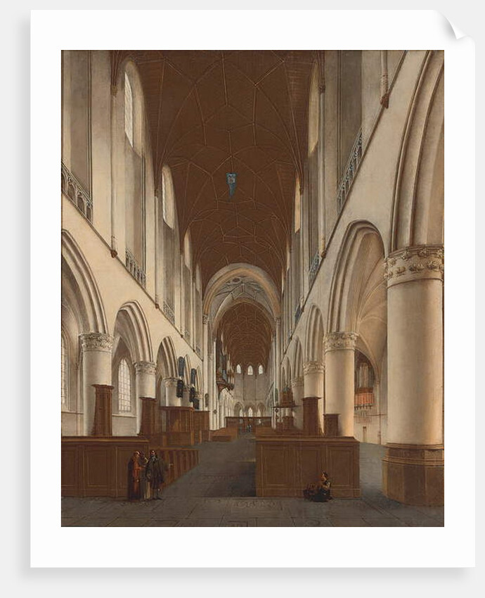 The Church of Saint Bavo in Haarlem by Isaac van Nickele
