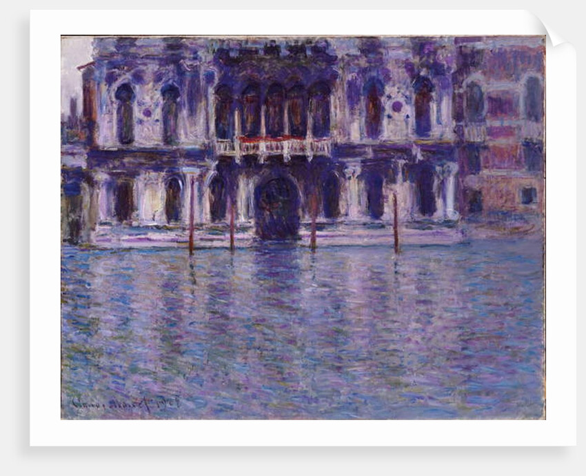 The Contarini Palace, 1908 by Claude Monet