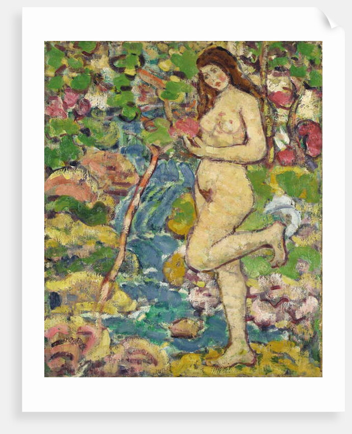 Waterfall by Maurice Brazil Prendergast