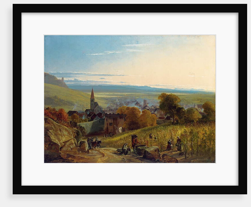 The Travellers, 1836 by Christian Ernst Bernhard Morgenstern