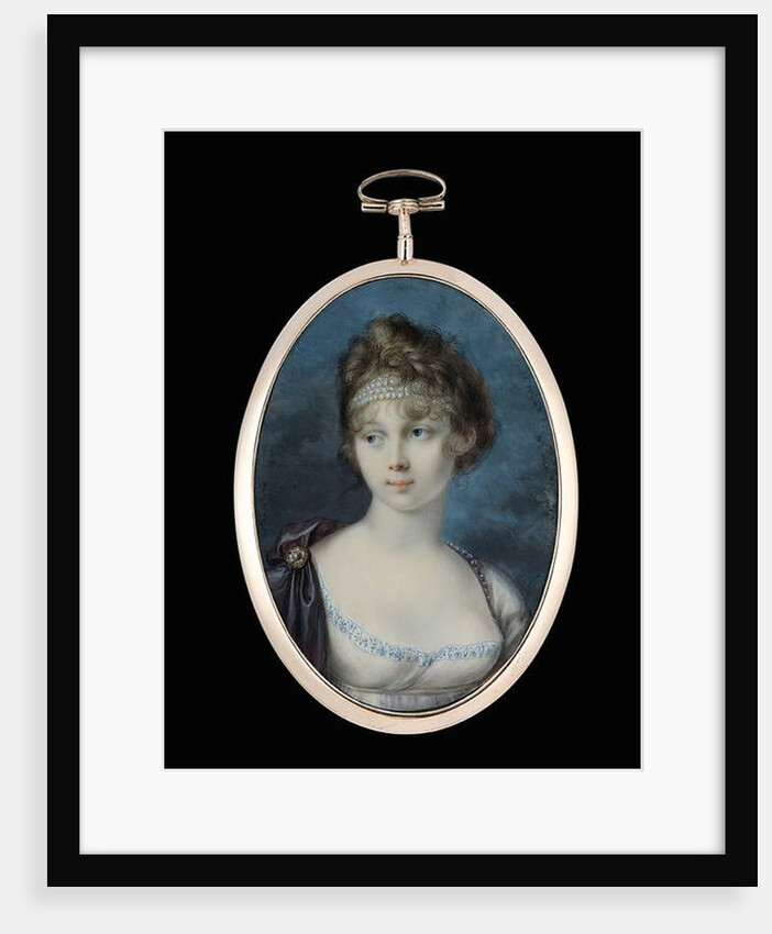 Princess Zinaida Aleksandrovna Belosel'skaia-Belozerskaia, 1808 by Peter Eduard Stroehling
