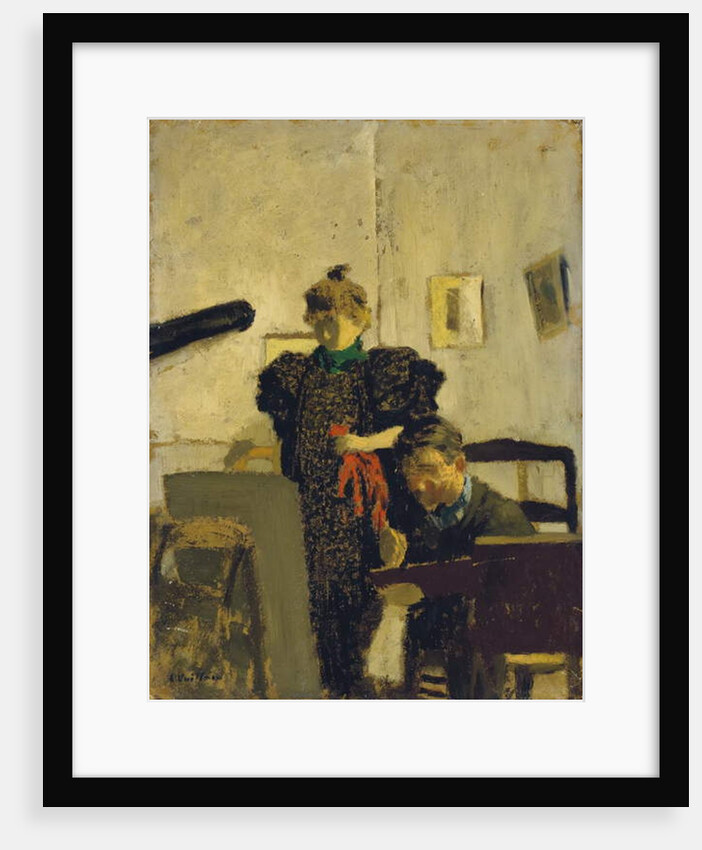 Vallotton at the Natansons', 1897 by Edouard Vuillard