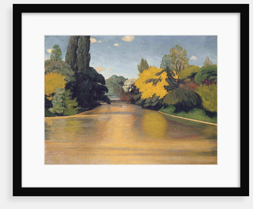 Bois de Boulogne, Las St. James, 1918 by Felix Edouard Vallotton