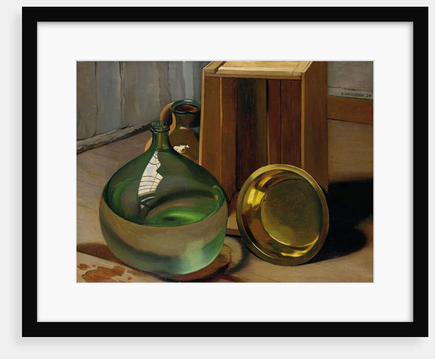 Dame-jeanne and caisse, 1925 by Felix Edouard Vallotton