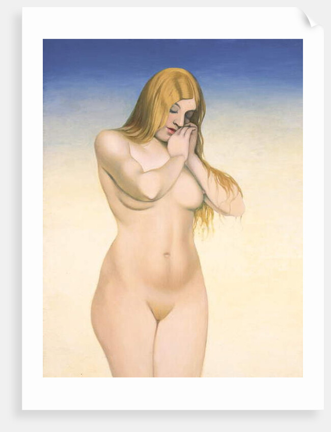 Blonde nude, 1921 by Felix Edouard Vallotton